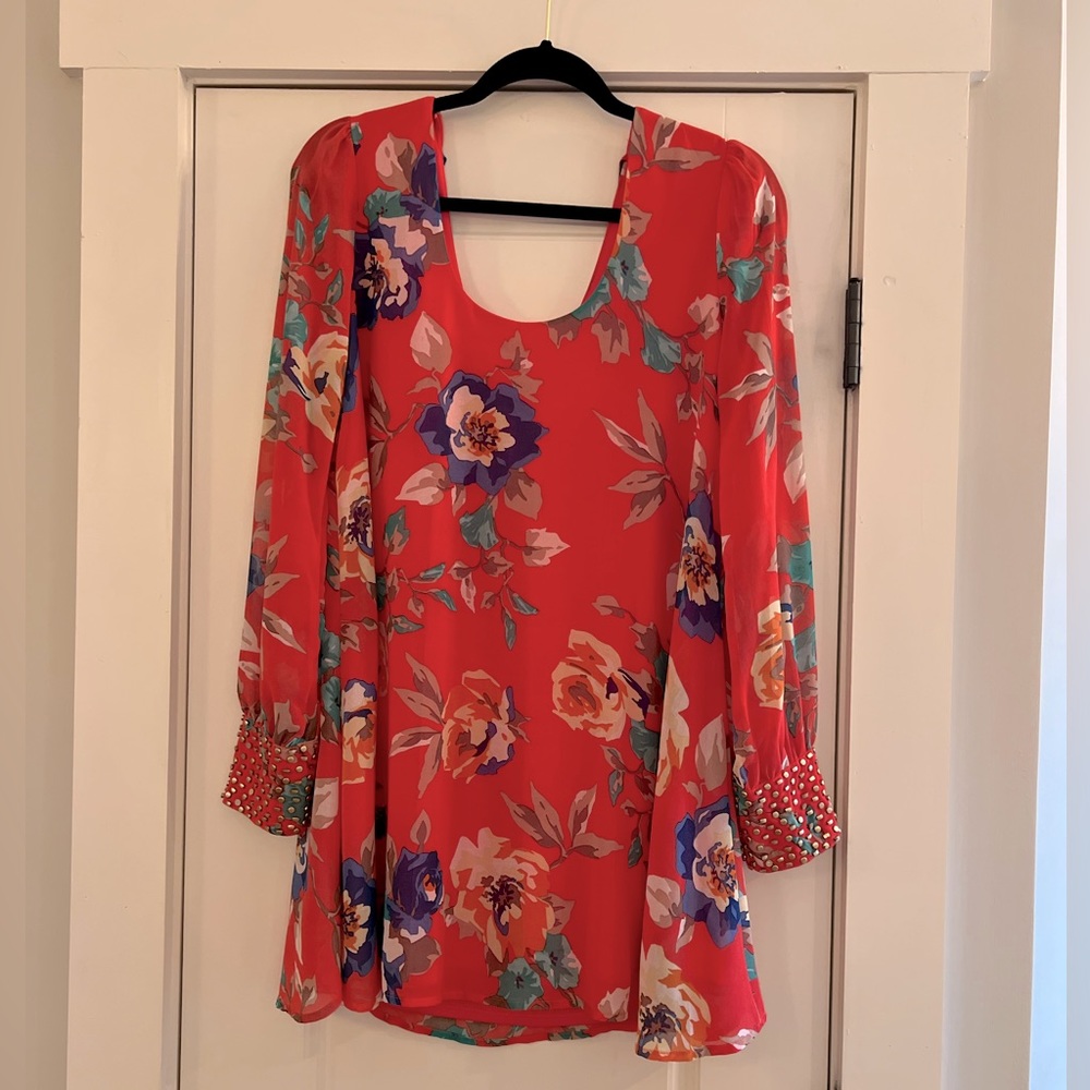 Floral mini dress
